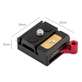 POWRIG camera accessories On-camera Monitor Quick Release Plate Adaptor